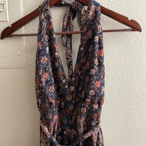 Boho Halter Jumpsuit